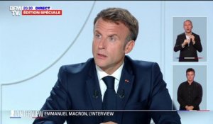 Aide au carburant: Emmanuel Macron annonce que le gouvernement travaille sur "un mécanisme limité aux 50% de travailleurs les plus modestes, avec un maximum de 100 euros par voiture et par an"