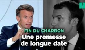 La fin du charbon, la promesse repoussée d’Emmanuel Macron