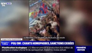 PSG/OM: des sanctions exigées après des chants homophobes dans le stade