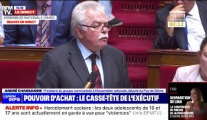 "Entendrez-vous enfin nos propositions?": André Chassaigne (PCF) interpelle le gouvernement sur la "situation sociale" de la France