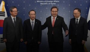 La Corée du Sud reçoit des diplomates chinois et japonais