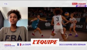 Eve Wembanyama : «On va tout donner» - Basket 3x3 - CM (F) - Bleues