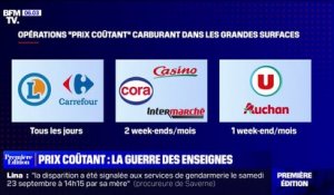 Carrefour, Leclerc, Intermarché... La guerre des enseignes sur le carburant à prix coûtant