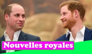 Le prince William et le prince Harry ont convenu de mettre la tension de côté dans un «très bon mouv