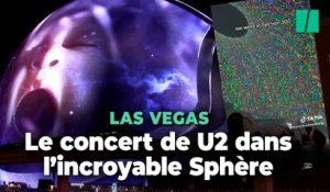 À Las Vegas, U2 inaugure la Sphere, une salle de concert immersive entièrement constituée d’écrans