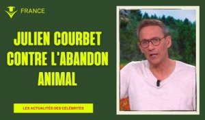Julien Courbet dénonce les abandons d'animaux : un message fort pour la cause animale.