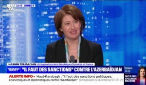 Haut-Karabagh: "Il n'y a pas un autre pays qui fait autant [que la France] pour soutenir l'Arménie", affirme l'ambassadrice Hasmik Tolmajian