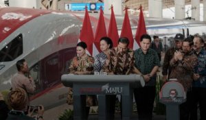 L'Indonésie lance une ligne de train à grande vitesse
