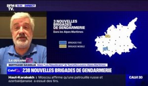 Nouvelles brigades de gendarmerie: "Les voir arriver sur nos communes est toujours un motif de grande satisfaction", pour Bertrand Gasiglia (maire LR de Tourrette-Levens)