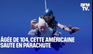 Âgée de 104 ans, cette Américaine saute en parachute à plus de 4000 mètres d’altitude