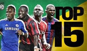 TOP 15 Meilleurs Joueurs Africains de l'Histoire du Foot
