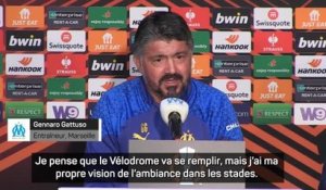 Marseille - Gattuso : “Au Vélodrome si les choses ne vont pas bien, elles peuvent vite empirer”