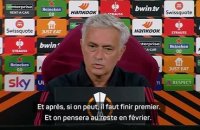 Rome - Mourinho se méfie du “requin” de la C1 qui va venir en Ligue Europa