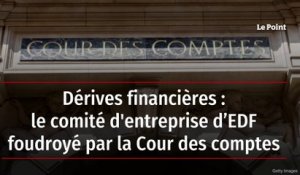 Dérives financières : le comité d'entreprise d’EDF foudroyé par la Cour des comptes