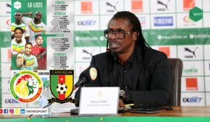 Sénégal vs Cameroun - les réponses d’Aliou Cissé lors de la conférence de presse