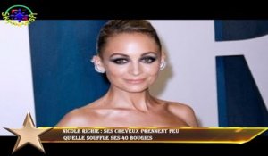 Nicole Richie : ses cheveux prennent feu  qu'elle souffle ses 40 bougies