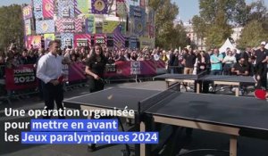 JO 2024: Macron s'engage pour une meilleure visibilité des Paralympiques et du handicap