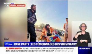 "Il y avait des missiles tout le temps, des coups de feu dans toutes les directions": cette participante à la rave party de Réïm témoigne