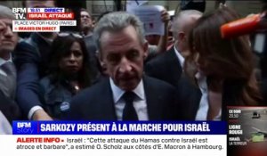Nicolas Sarkozy sur Israël: "Toute personne dotée d'un minimum d'humanité n'a pu qu'être bouleversée par les images que l'on a vues"