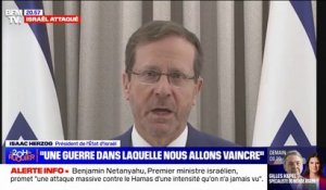Attaque du Hamas: "À ma connaissance, il n'y avait jamais eu autant de juifs tués en une journée depuis l'Holocauste", affirme Isaac Herzog (président de l'État d'Israël)
