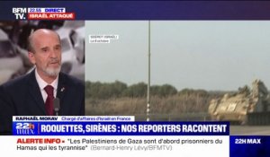 Raphaël Morav (chargé d'affaires d'Israël en France): "La population de Gaza n'est pas la cible des attaques israéliennes"
