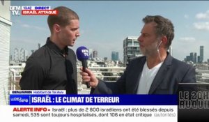 Israël: "On va ne faire qu'un face à cette histoire" affirme cet habitant de Tel-Aviv