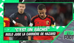 "C'est un gâchis", l'avis de Riolo sur la carrière de Hazard