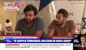 Ido Nagar, mari de Céline Ben David-Nagar, disparue en Israël: "Emmanuel Macron devrait agir comme si l'attaque avait eu lieu à Paris"