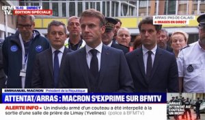 Emmanuel Macron: "Au moins une autre intervention a permis de déjouer une tentative d'attentat qui était en cours"