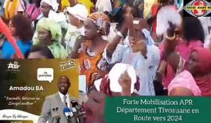 ASSEMBLÉE GÉNÉRALE APR TIVOAUANE : La Grande Mobilisation Avec Mamadou Diagne Sy Mbengue le Coordonteur Départemental