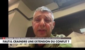 Colonel Olivier Rafowicz : «Il faut que le Hamas soit détruit et il sera détruit»