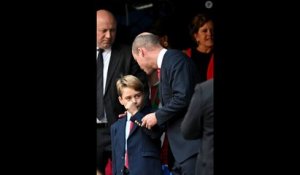 Le prince William et le prince George au Stade Vélodrome, leur sortie rugby se termine sur une gro