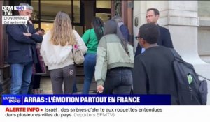 Arras: 1 minute de silence a eu lieu dans tous les établissements en hommage à Dominique Bernard