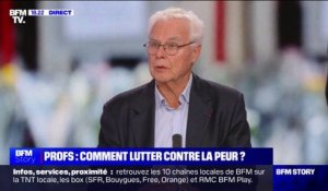 Attentat d'Arras: "Les enseignements les plus contestés sont ceux qui traitent des valeurs: la laïcité, la liberté d'expression, la mixité", affirme Jean-Pierre Obin (ancien inspecteur général de l’Éducation nationale)