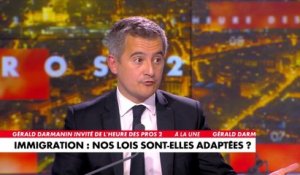 Gérald Darmanin : «La France n'est pas laxiste comme pays migratoire»