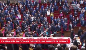 Assemblée nationale : une minute de silence observée en hommage à «toutes les victimes du terrorisme, en Europe et ailleurs»