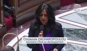 Chrysoula Zacharopoulou, secrétaire d'État au développement: "Face à l'horreur, Israël a le droit de se défendre et doit le faire en préservant les populations civiles"