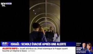 Israël: le chancelier allemand Olaf Scholz contraint d'évacuer son avion après une alerte à la roquette sur Tel-Aviv