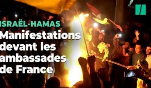 Après un tir sur un hôpital à Gaza, des manifestations devant les ambassades de France en Tunisie et en Iran