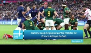 Enorme coup de gueule contre l’arbitre de France-Afrique du Sud