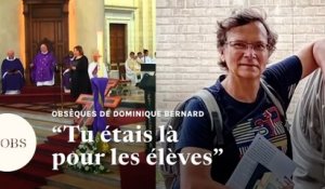 Attentat d'Arras : l'hommage émouvant d'une collègue à Dominique Bernard