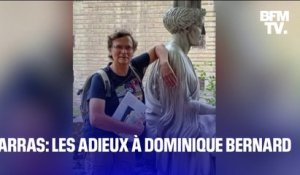 Arras: les adieux à Dominique Bernard