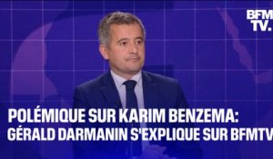 Polémique Karim Benzema: Gérald Darmanin s’explique sur ses propos concernant "les liens notoires" entre le joueur et les Frères Musulmans