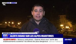 Vigilance rouge pluie-inondation dans les Alpes-Maritimes: les crèches, établissements scolaires et université fermés dans le département ce vendredi