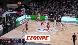 Le résumé de Real Madrid-Olimpia Milan - Basket - Euroligue (H)