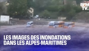 Les images des inondations dans les Alpes-Maritimes, trois ans après la tempête Alex