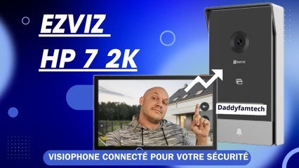 Visiophone EZVIZ Visiophone connectée HP7 2K Pas Cher 