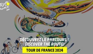 The route of the Tour de France 2024 #TDF24