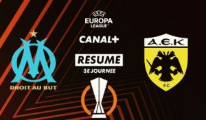 Le résumé de Marseille / AEK Athènes - Ligue Europa 2023-24 (J3)