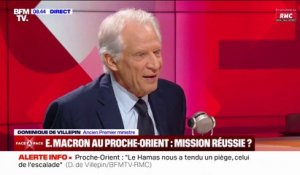 Dominique de Villepin: "La guerre contre le terrorisme n'a jamais été gagnée nulle part"